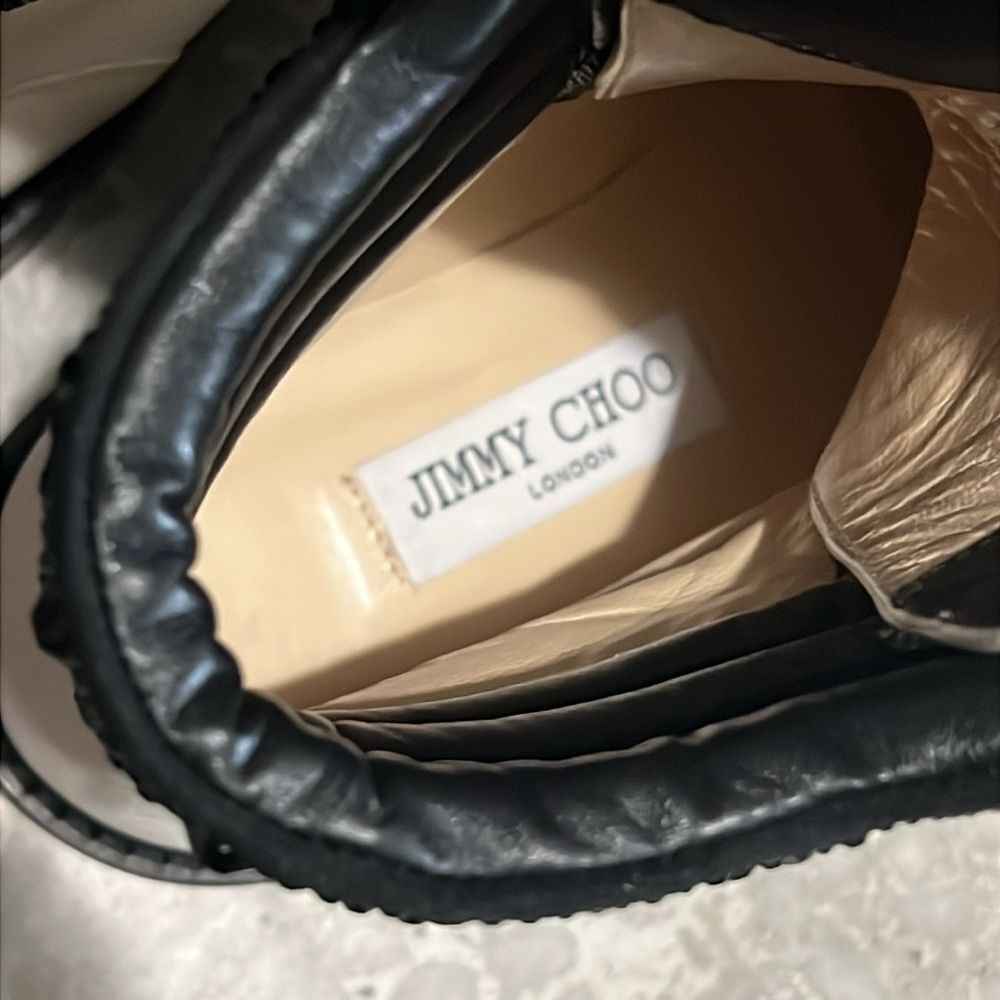 Jimmy Choo White Eshe Boots a Limited Edition, NWT, Size 39.5 - Picture 9 of 16